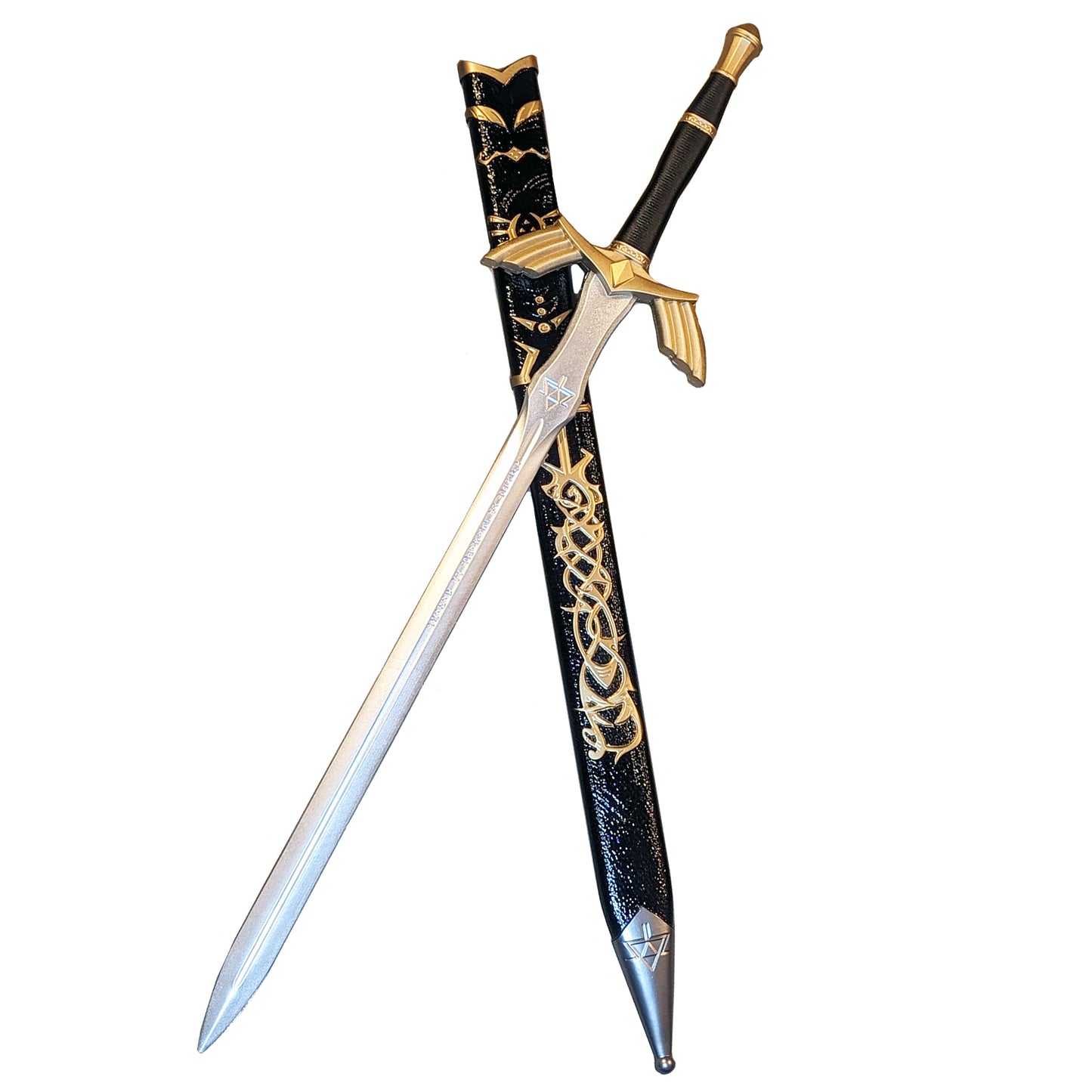 42" Zelda The Deluxe Fantasy Link's Master Foam Sword with Scabbard For Collection and Cosplay