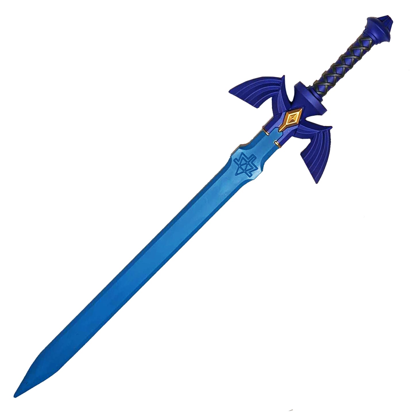 39.5" Zelda The Blue Fantasy Link's Master Foam Sword for Collection and Cosplay