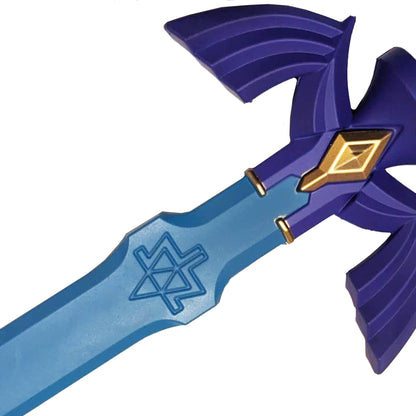 39.5" Zelda The Blue Fantasy Link's Master Foam Sword for Collection and Cosplay