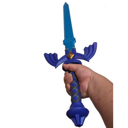 39.5" Zelda The Blue Fantasy Link's Master Foam Sword for Collection and Cosplay