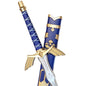 42" Zelda The Deluxe Fantasy Link's Master Foam Sword with Scabbard For Collection and Cosplay