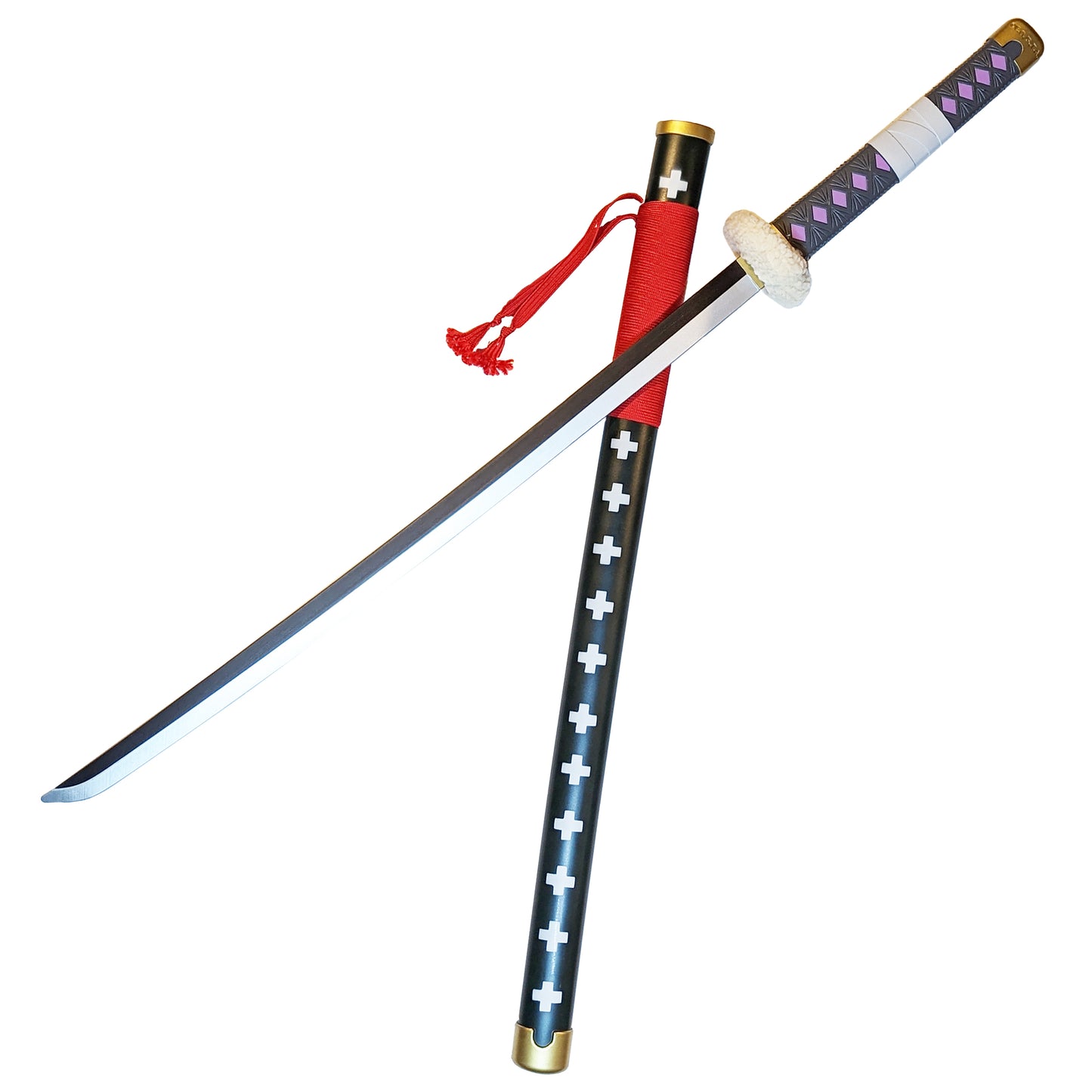 Officially Licensed One Piece Zoro and Trafalgar Law Fantasy High Density Foam Swords